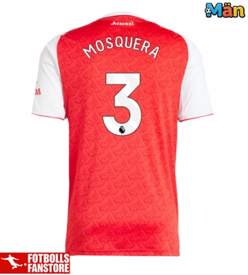 Arsenal Cristhian Mosquera #3 Hemmatröja 2025-26 Kortärmad